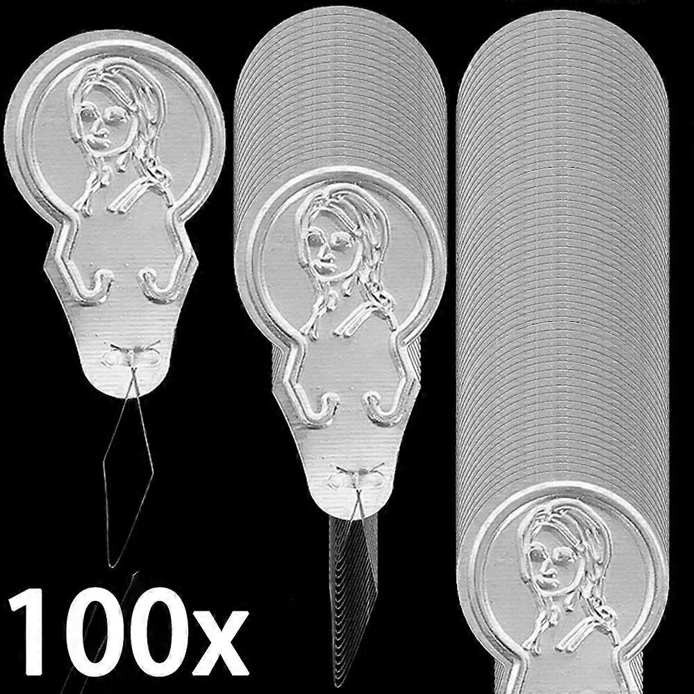 Silver Tone Wire Loop DIY Needle Threader Stitch Insertion Hand Machine Home Sewing Tools Bow Wire Knitting Needles Thread Tool