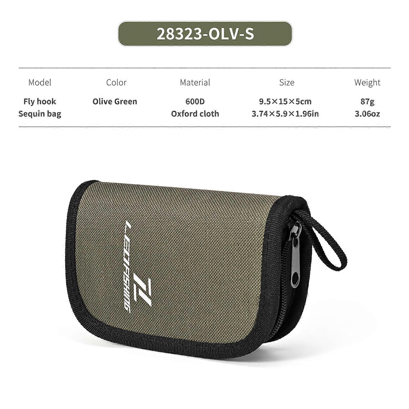 Cuill��re Spinner leurres de p��che sac appats stockage mallette de transport leurre stockage portefeuille avec fermeture ��clair en Nylon tiss