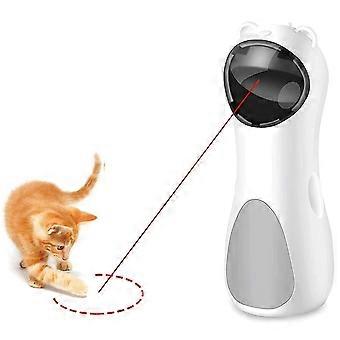 Nuovo prodotto, giocattolo laser del gatto automatico, giocattoli interattivi del gatto del laser che girano l'addestramento del fermo, posizionando alto