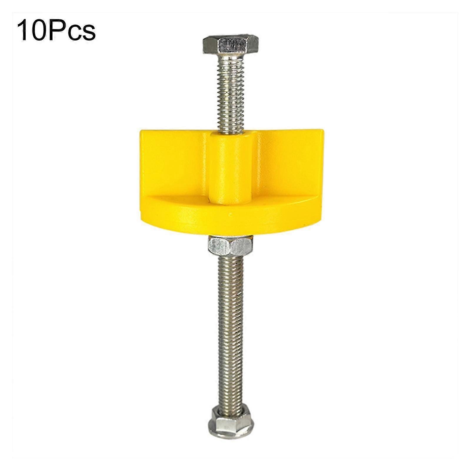 10pcs Sturdy Tile Leveling Locators Adjustable Height Stainless Steel Fixed Tile Lifting Leveling System For Tiles