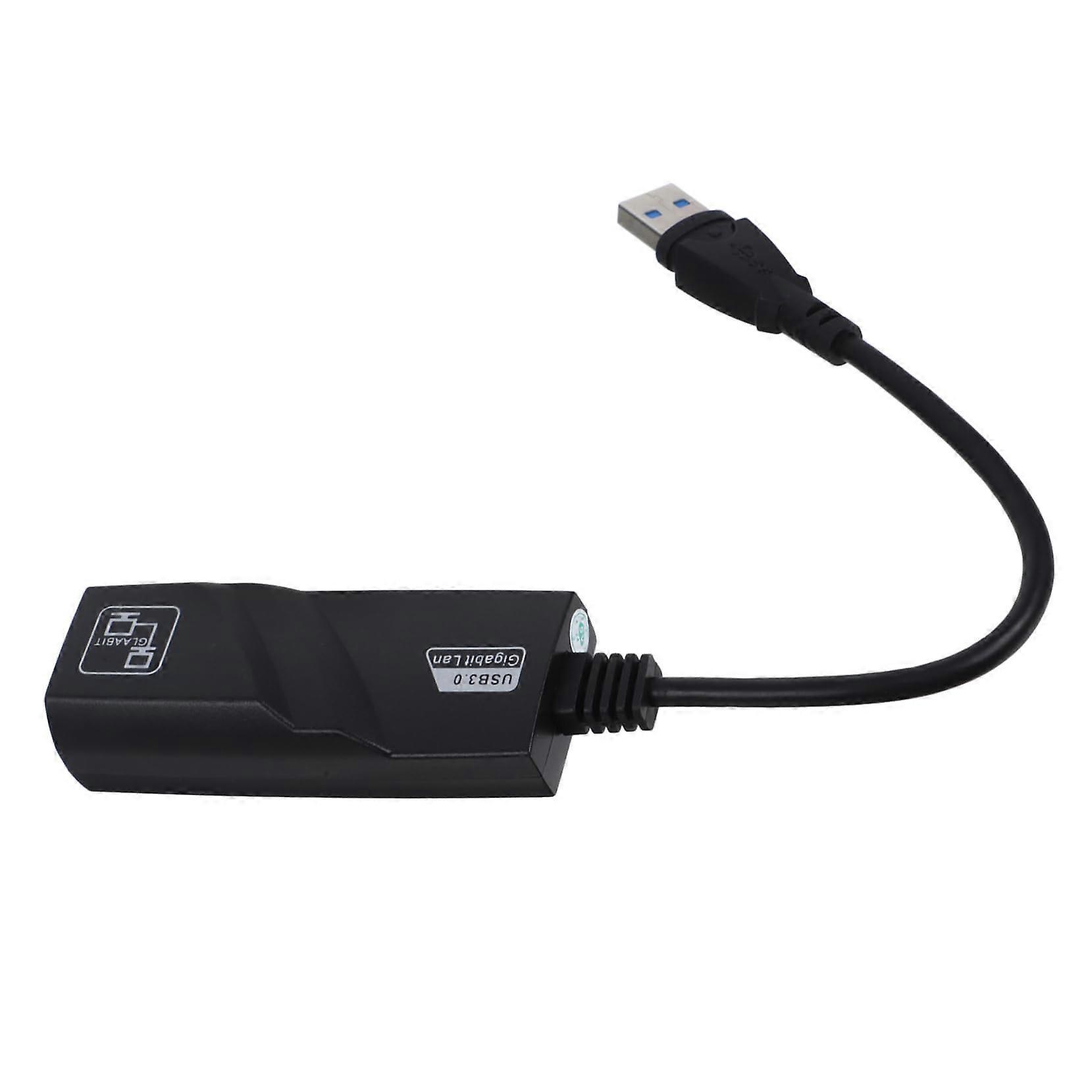 USB to Ethernet Adapter Gigabit  Speed No Driver Needed for Laptop and PC Networking