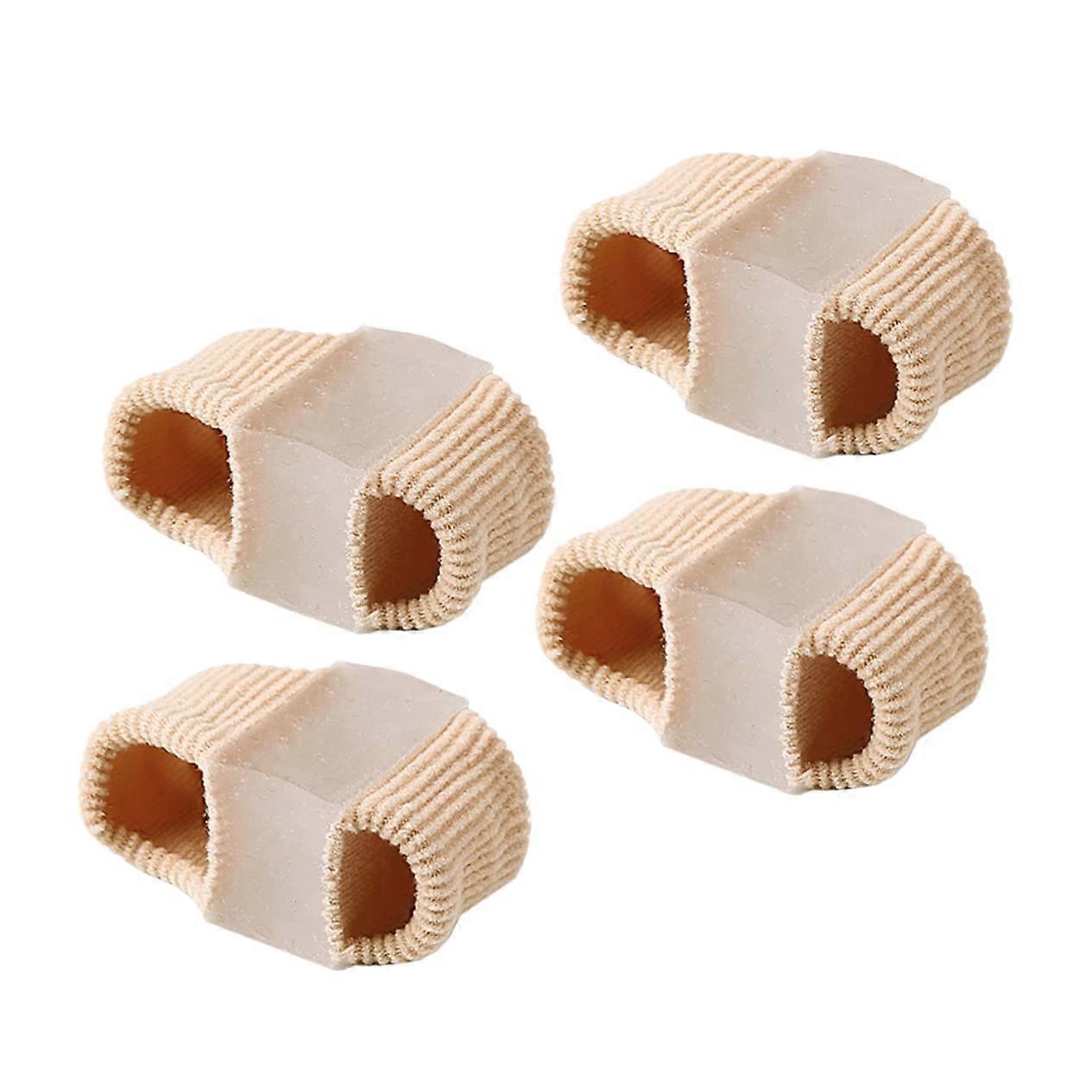 4Pcs Soft Toe Separator Bunion Corrector for Women Big Toe Alignment and Relief