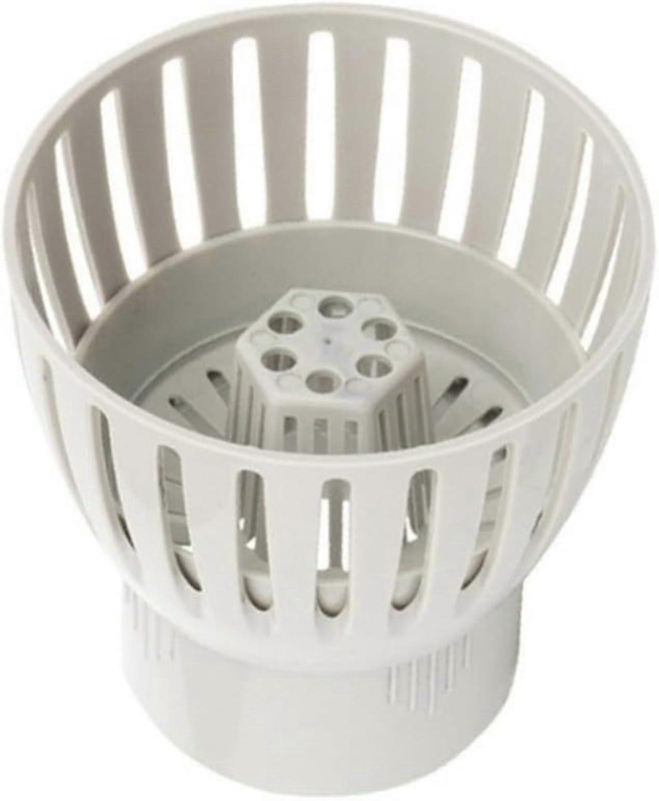 Adjustable Koi Pond Skimmer 75mm for  Debris Collection and Easy Leaf Harvesting