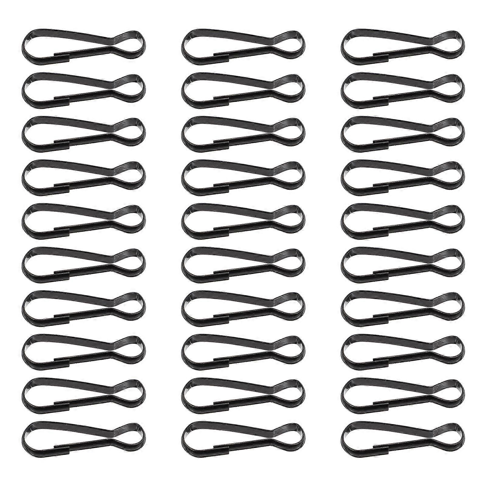 Quick Open Hook Metal Carabiner Clips for Hanging 100Pcs Multifunctional