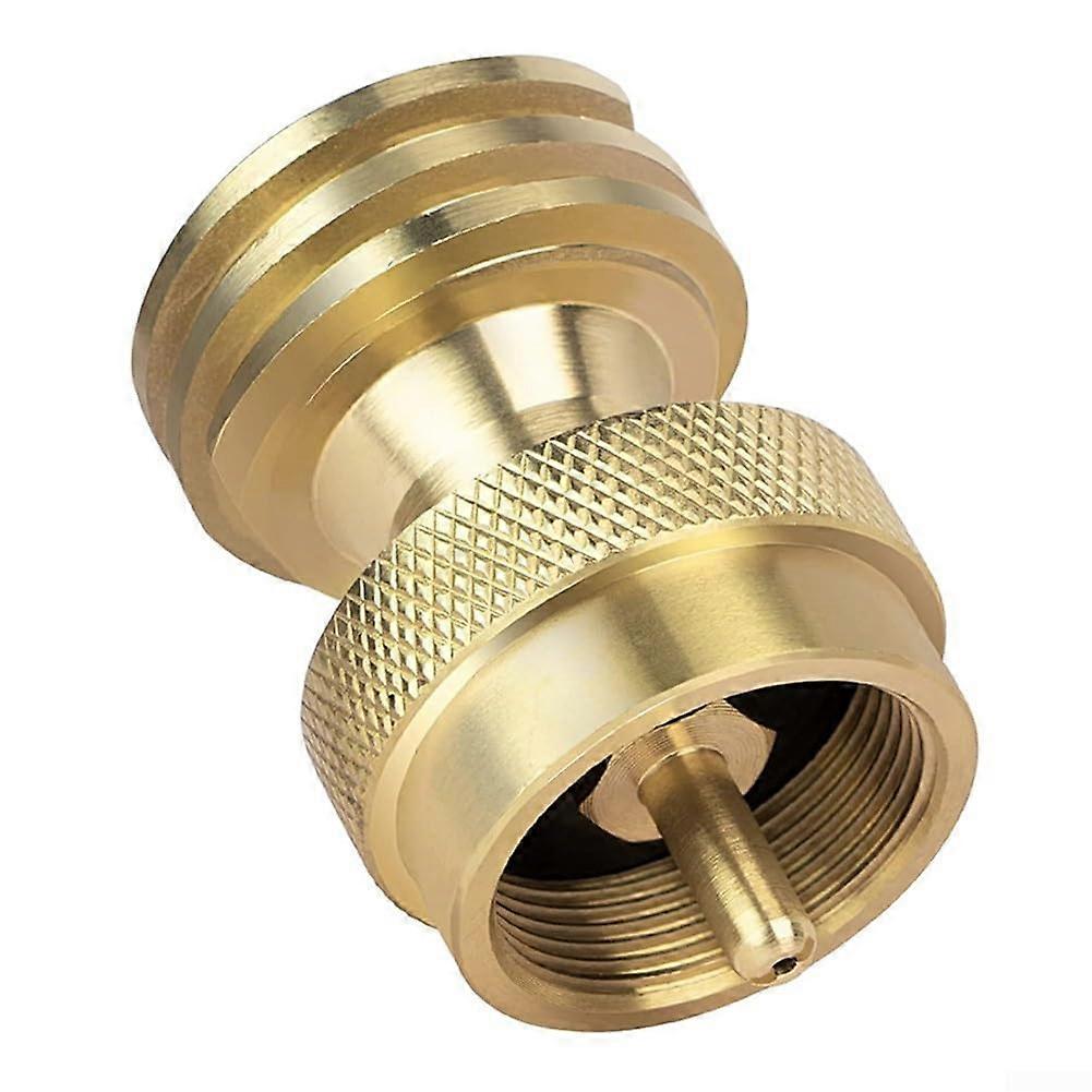 Propane Tank Adapter 1lb to 20lb Solid Brass Converter QCC1 for BBQ Grill Quick Tool Use
