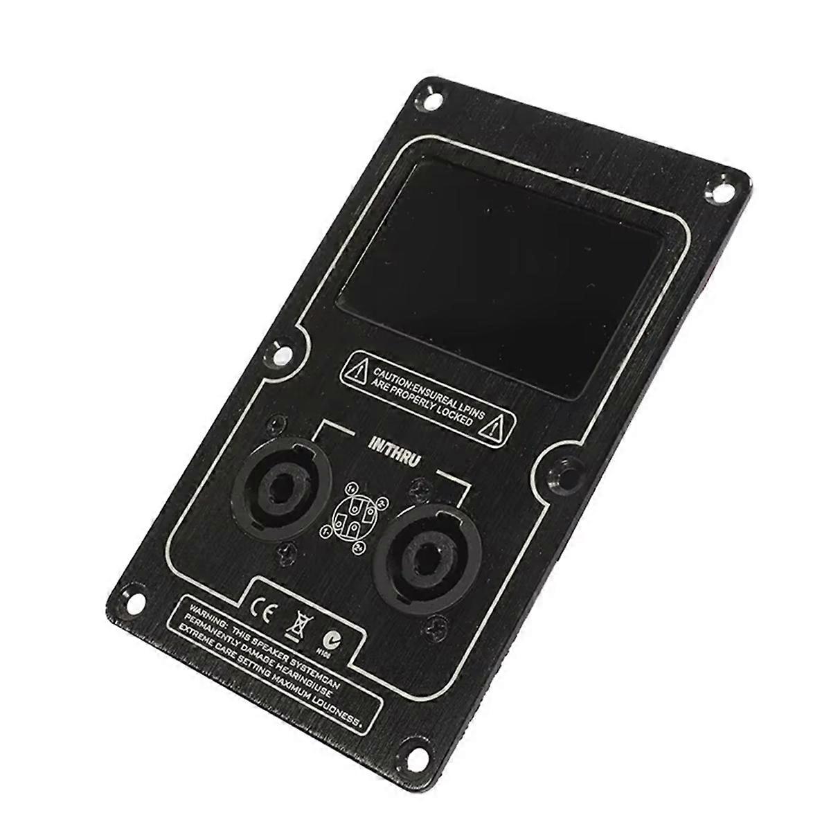 Audio Speaker Junction Box Back Panel Large Socket Plate for Speaker Cabinet Clip Replacement Parts