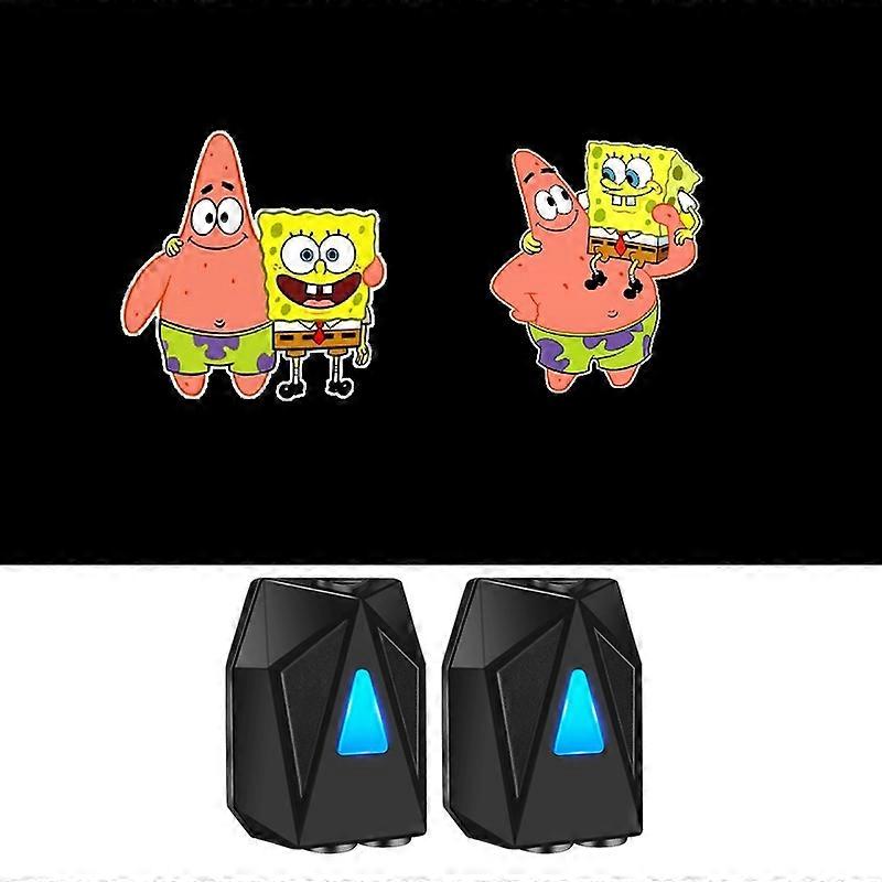 F3 2Pcs/Set Car Dynamic Welcome Light Car Door Projector Lights LED Logo Shadow Emblems Wireless Lig