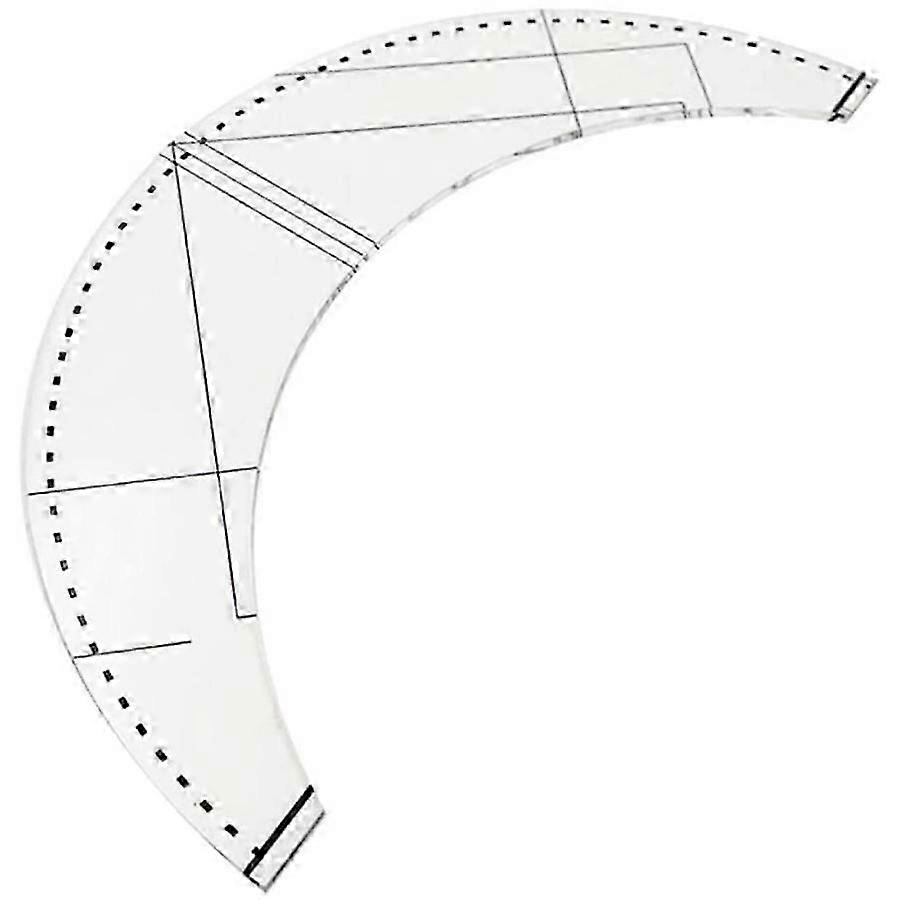 2026 Patchwork Template Sewing Ruler (S) - Braided Twist Tablecloth