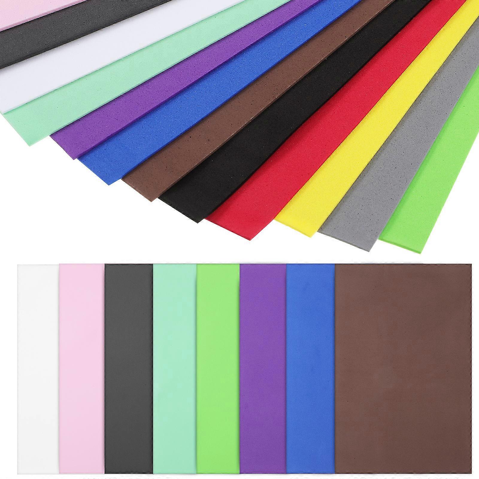 Multi Colored Foam Sheets for Crafting with 80Pcs for DIY Projects