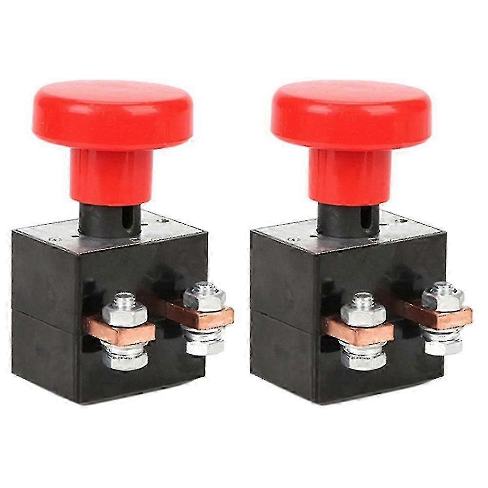 2x 250a Type Emergency Disconnect Switch Stop Switch Start Button Emergency Switch For Forklift Pal 25-26