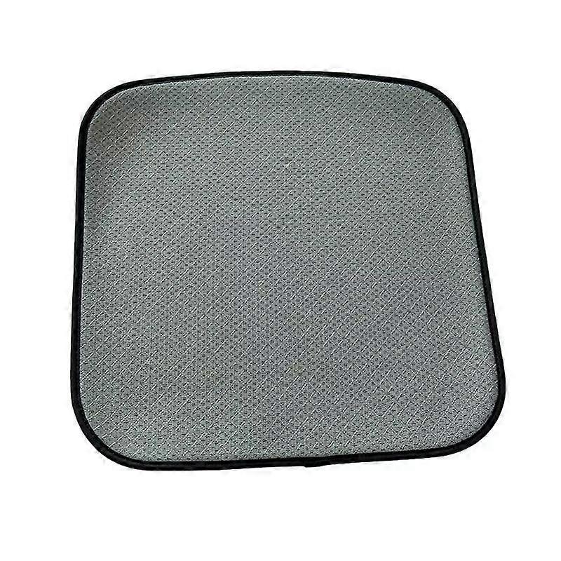 Black Ergonomic Support 3D Mesh Surface Anti-slide Pad Backside Car Seat Cushion