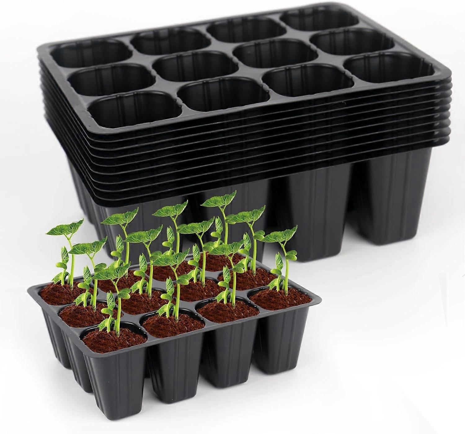 Reusable 120-cell seedling tray
