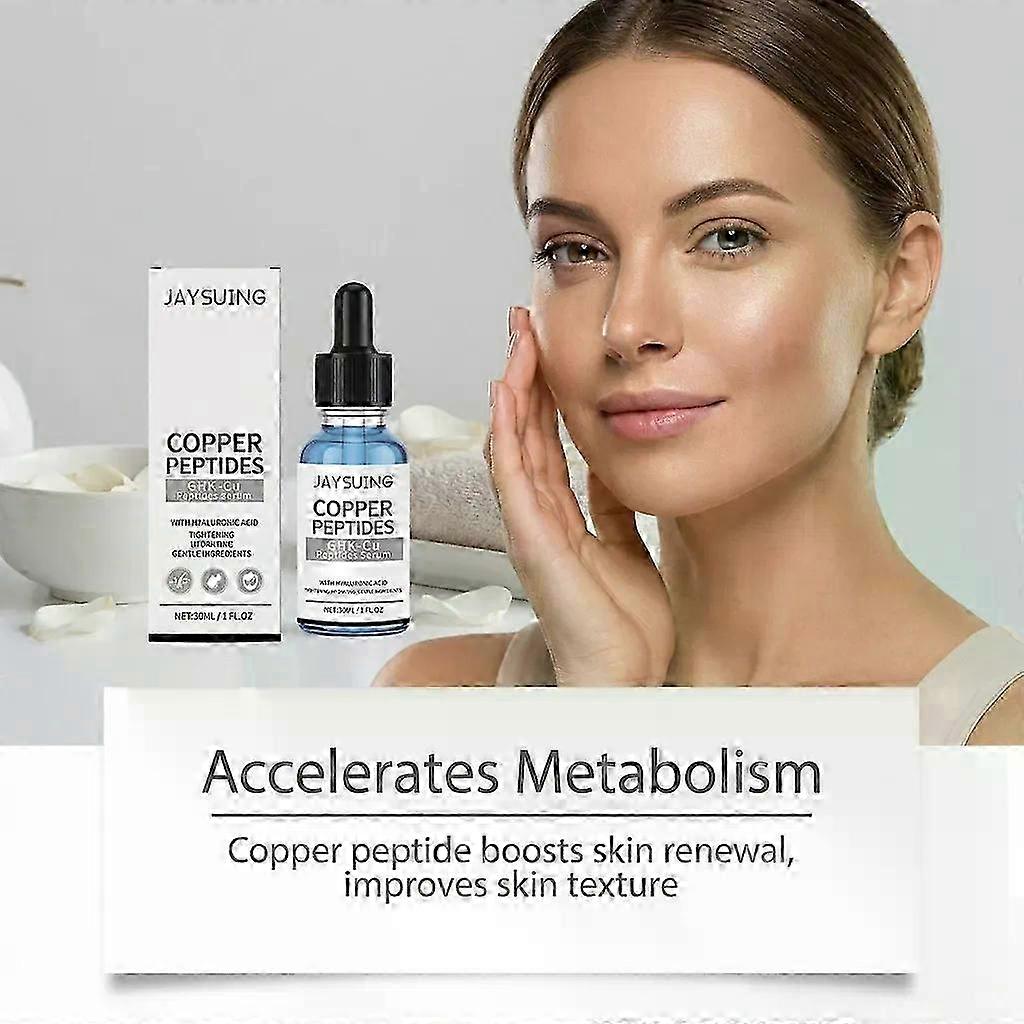 ghk cu serum best SPCYF Copper Peptides Serum for Face - Repairing, Tightening, Collagen  Boosting -with GHK-Cu Peptide and Hyaluronic Acid - Anti-Aging for Fine  Lines, Moisturizing, Firming and Skin Elasticity in Saudi Arabia