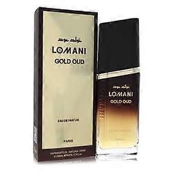  Lomani Gold Oud by Lomani - Eau De Parfum Spray 3.3 oz - Men 