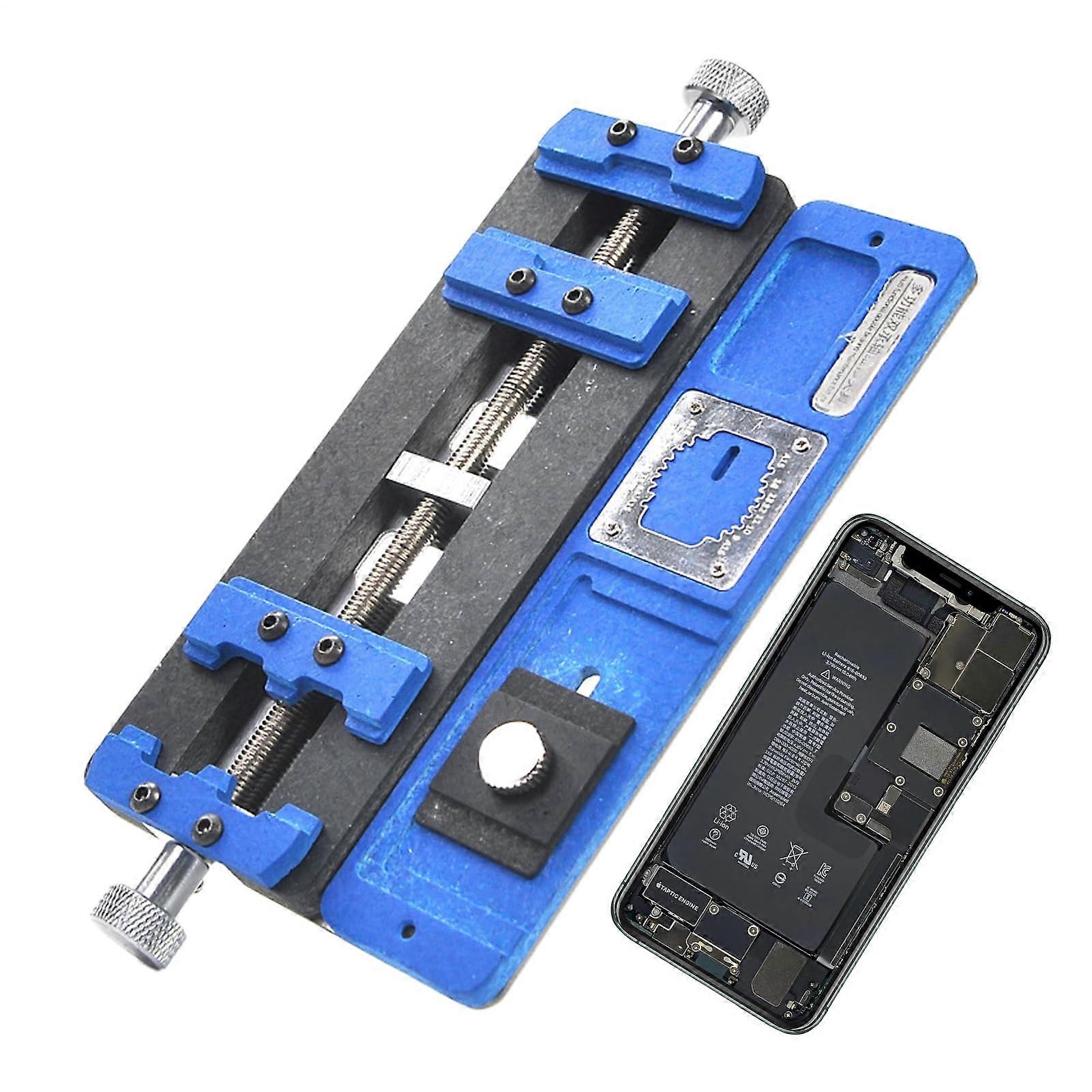 PCB Holder with Precision Alignment, MultiAngle Adjustable Vise for Electronics and Phone