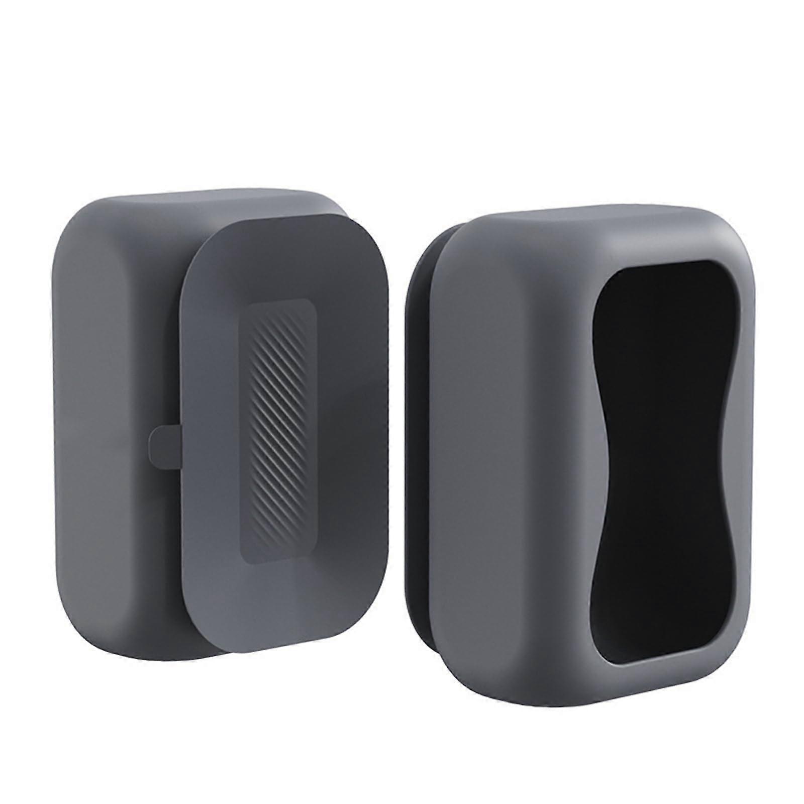 Tissue Box Holder with Suction Cup Mount Waterproof Wall Mounted Dispenser for Bathroom and Kitchen