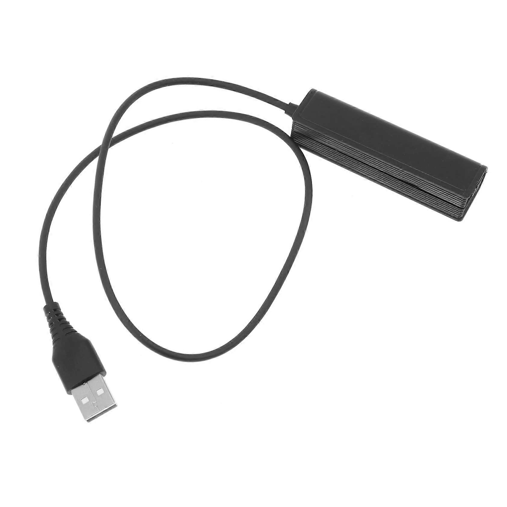 RJ9 to USB Headset Adapter Cable, Reuse Existing Headsets, Stable Wired Connection for PC