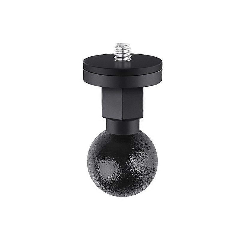 25mm 1/4 inch Screw ABS Ball Head Adapter Mount