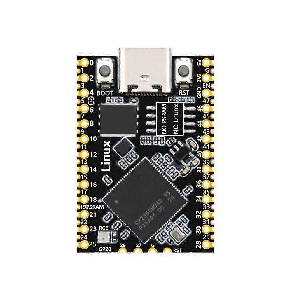 For Raspberry Pi Pico 2 RP2350B Mini Development Board Without PSRAM Full 48 GPIOs Output