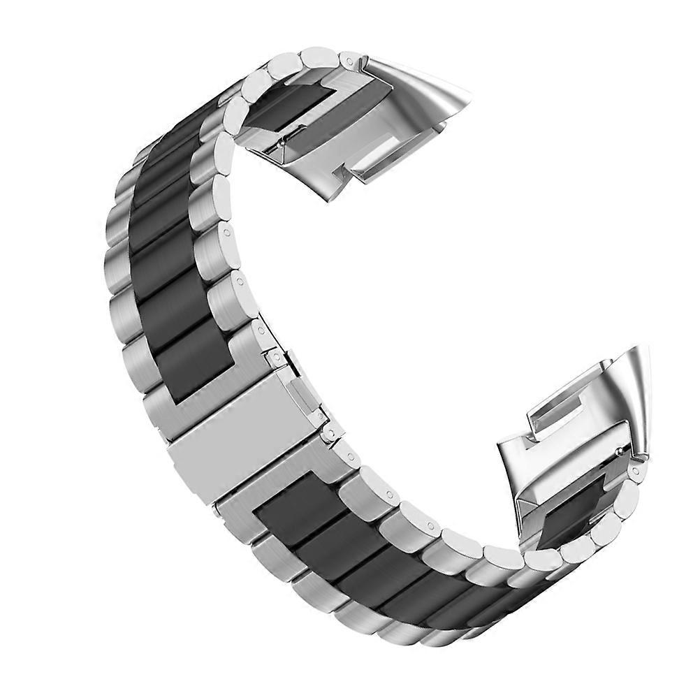 Stainless Steel Watch Strap for Charge 5 with Design