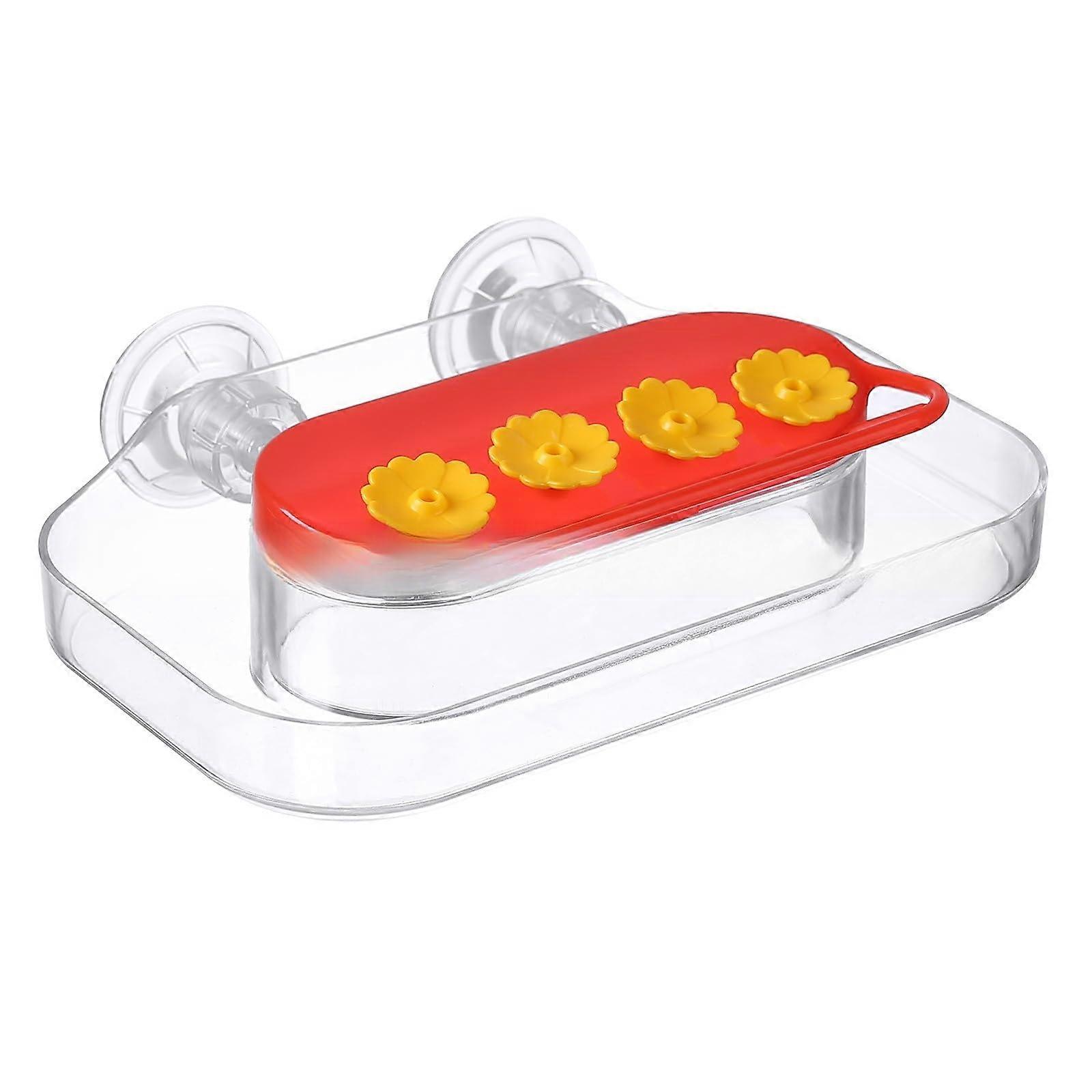 Window Hummingbird Feeder with Suction Cup, Triple Mounting Modes for CloseUp Bird Viewing