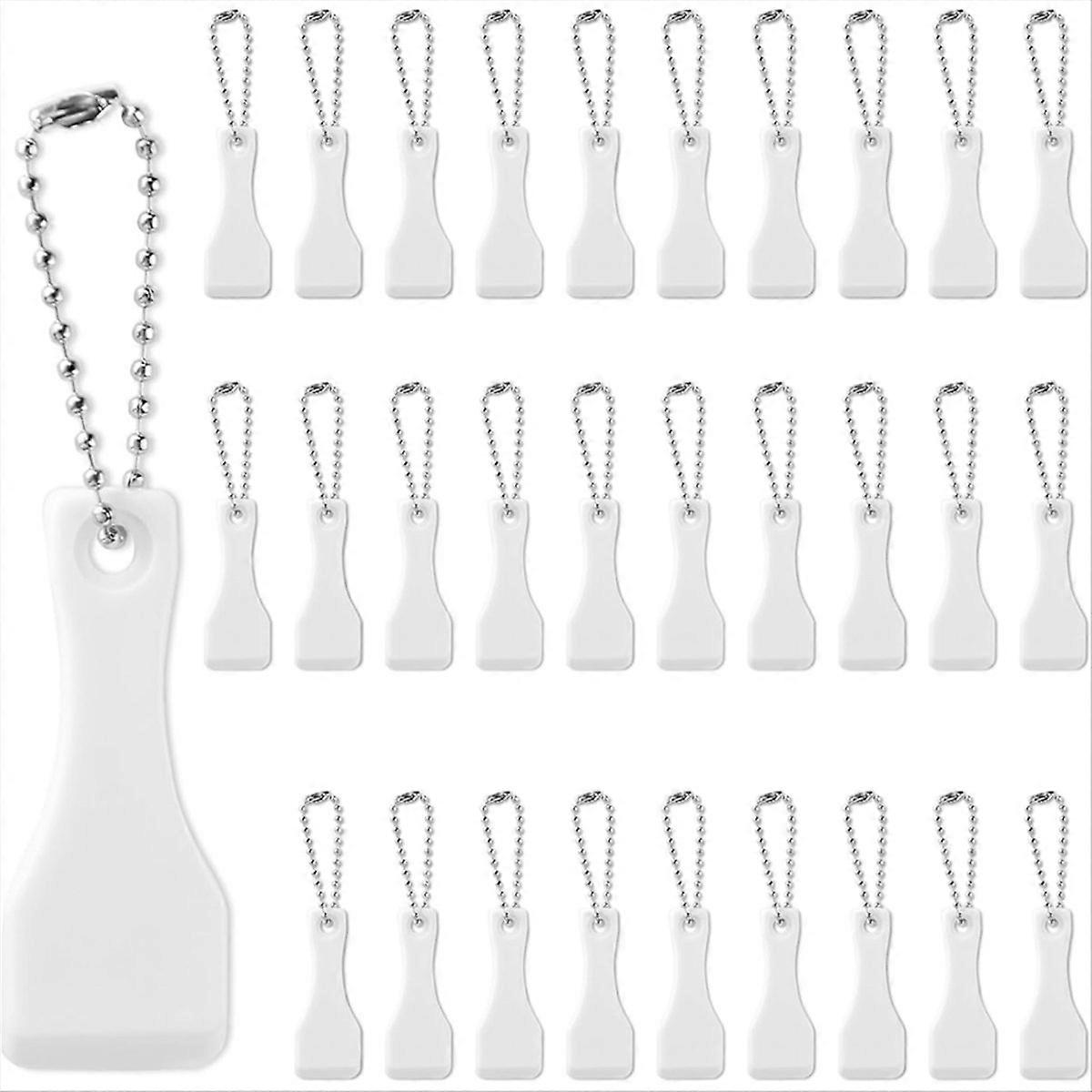 30Pcs Plastic Scratch Ticket Scratcher Tool Card Scraper