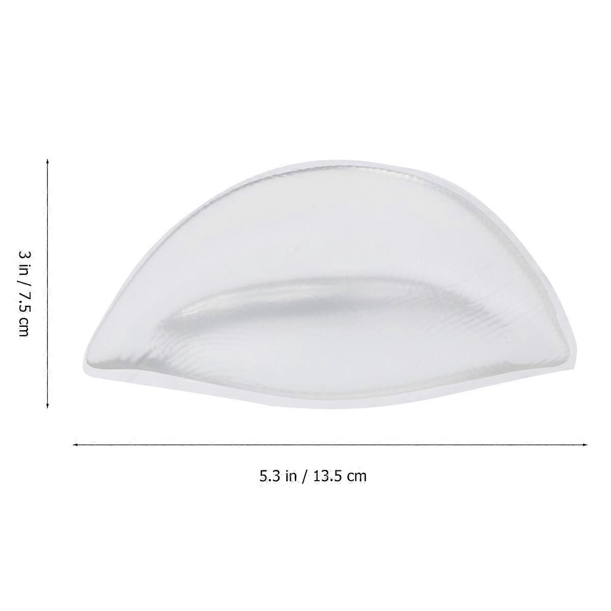 Invisible Bra Padding Silicone Insert for Thicken Breast Shape 2Pcs