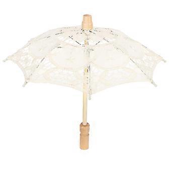 Spetsparaply, Spetsparaplyparasoll Vintage brudparaply Paraplytillbehör Tidtestad hållbarhet