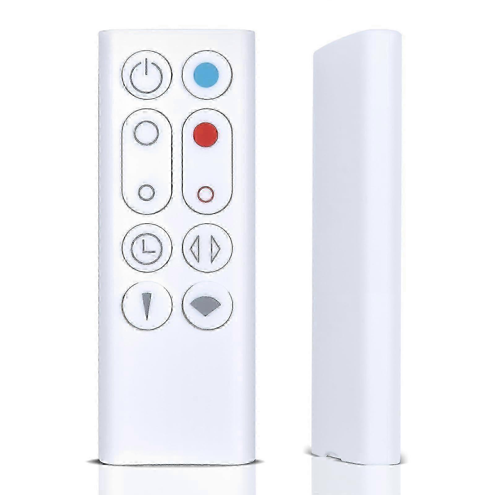White Replacement Remote for Tower Fan Heater with Hot Cool Functionality 96653801