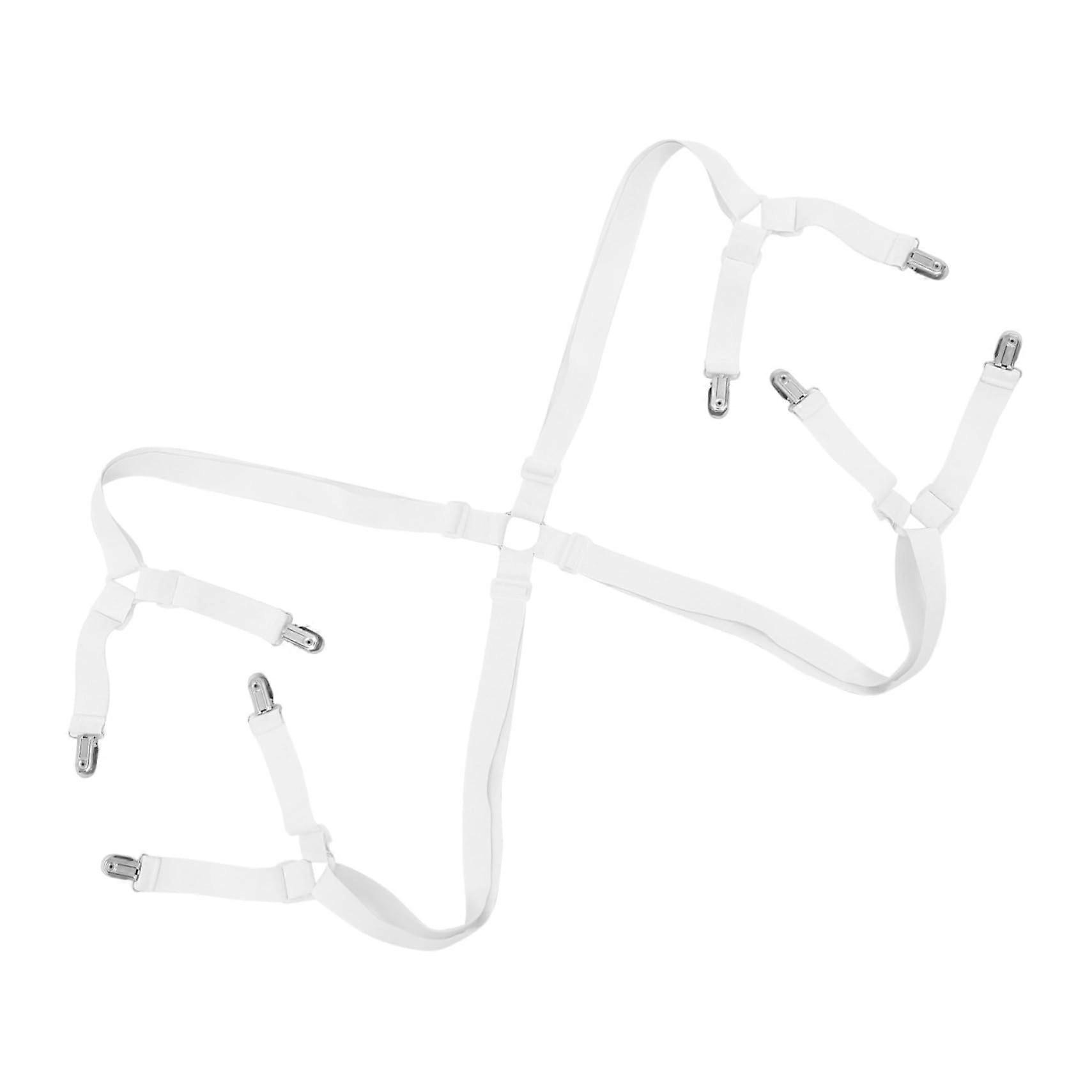 Duvet Clips with Secure Corner Grip and Adjustable Bedding Straps for Comforter Holder Setup