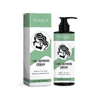 Hoegoa Curl Styling Lotion Lightweight Curl-Defining Cream For Bouncy, Elastic Hair And Natural, Textured Curls