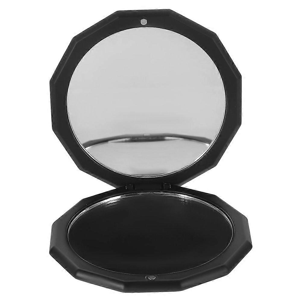 Compact Mirror Portable Makeup Mirror Folding Design 2Pcs for Makeup