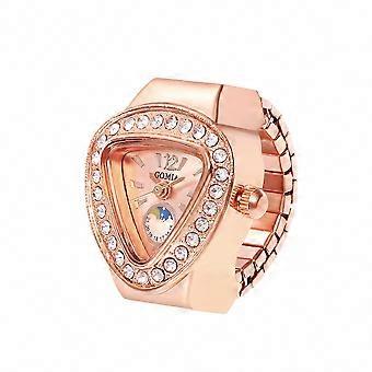 Heart-Shaped Ring Watch for Women, Daily Wear Gift