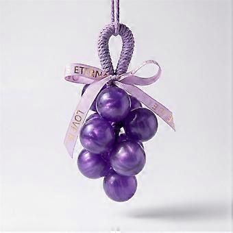 Grape Cluster Soap, Handmade Soap, Artistic Grape Soaps on a Rope, Moisturizing, Long Lasting Fragrance, Decorative Cold Aromatic Soap, Elegant Gift B