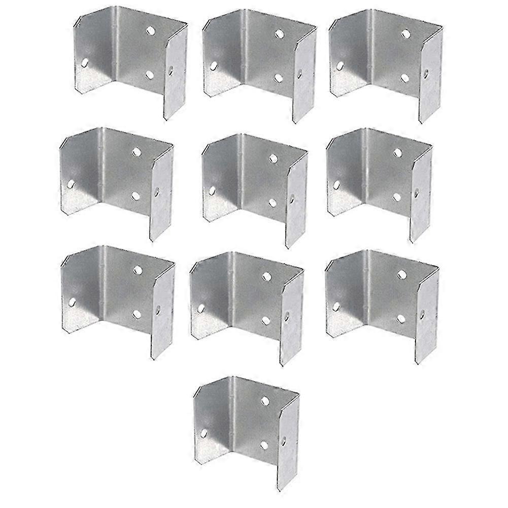 Fence Panel Clips Trellis U Clip Bracket compatible with Timber Posts, Secure Fence or RefixPanel Galvanised Fe