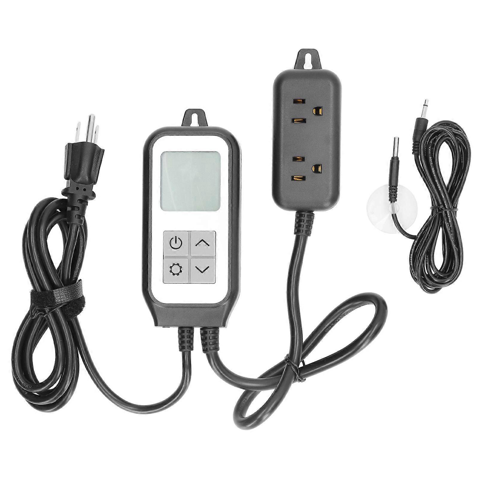 Temperature Control Socket 2 Relay Output Smart Remote Controller WIFI Automatic Thermostat for Tuya  100