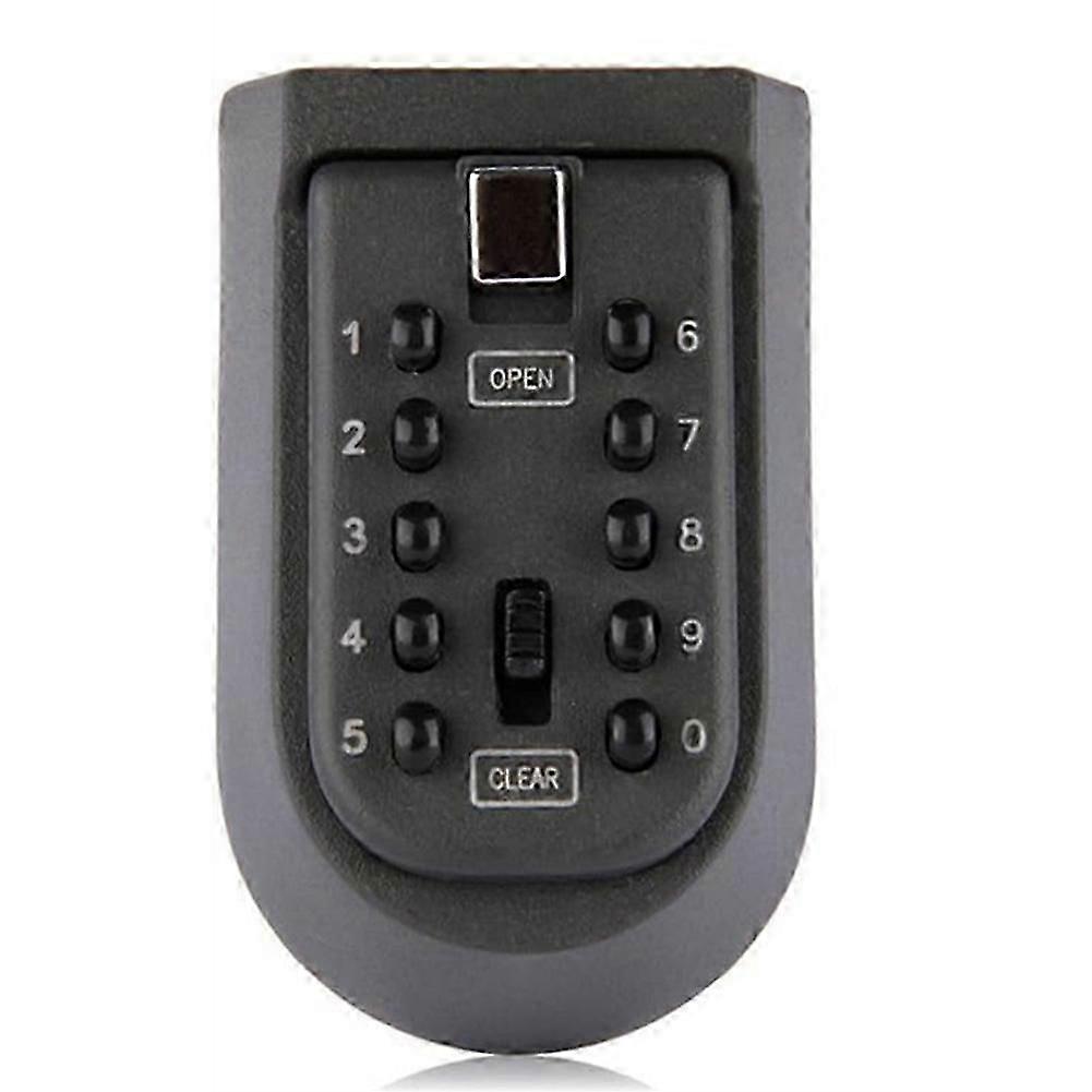 Weatherproof Key Safe with Push Button Code for Home Security Outdoor Wall Mount