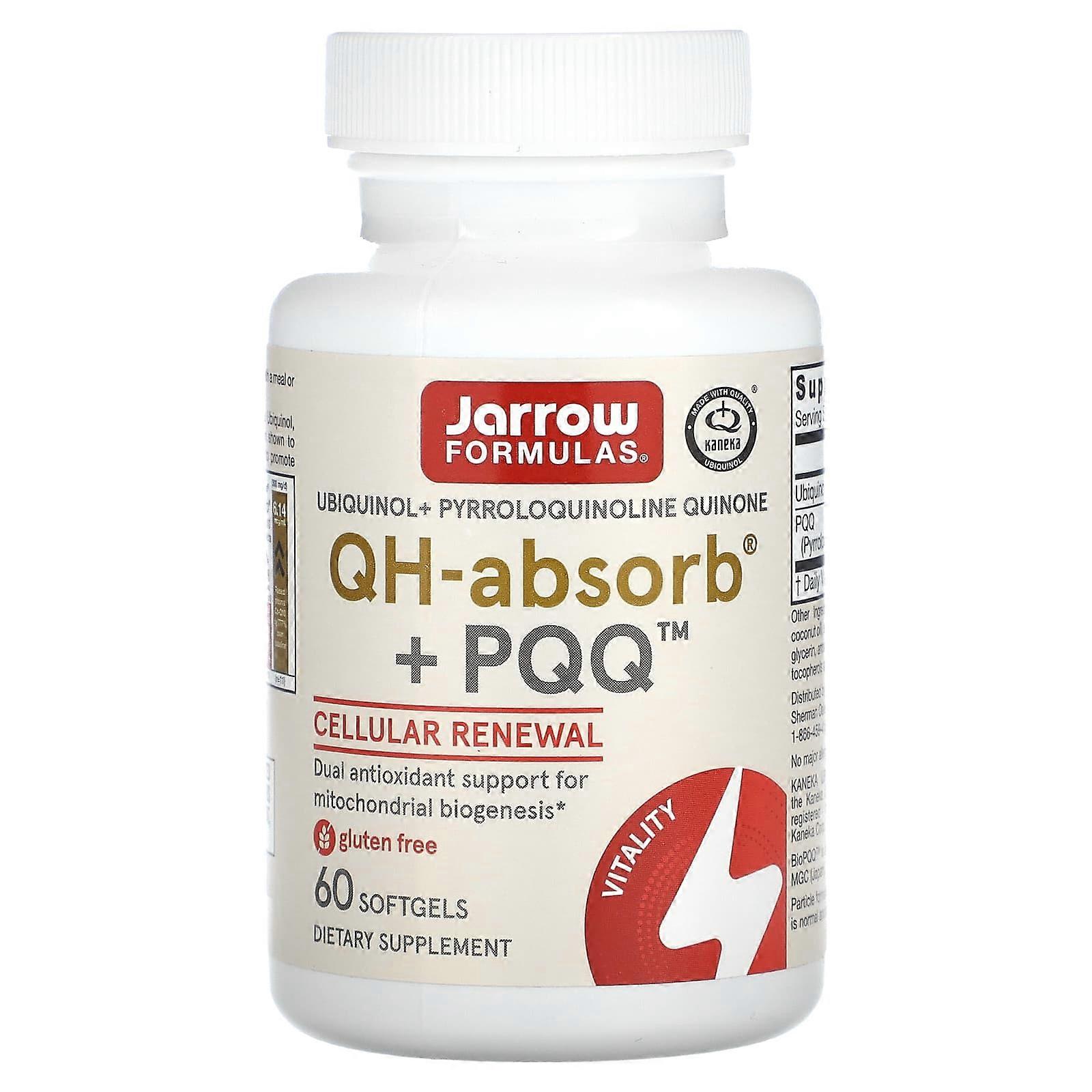 Jarrow Formulas, QH-Absorb + PQQ, 60 Softgels