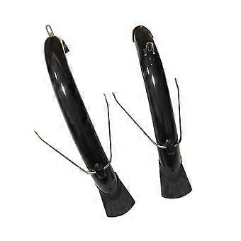 Folding Bike Fenders 20 Lightweight Replacement Sturdy Black Front and Rear