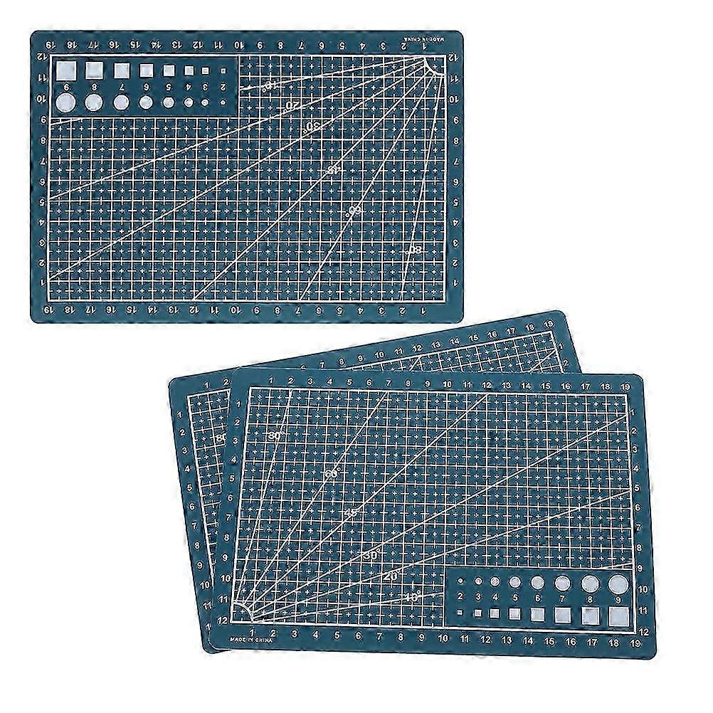 3Pcs Durable ABS Cutting Mat for Crafts & Sewing