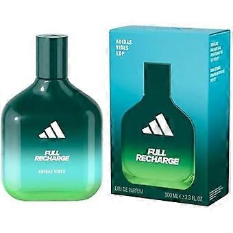 Unisex Eau de Parfum - ADIDAS - Vibes Full Recharge - Cedar Notes - Clary Sage - Vegaaninen