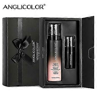 ANGLICOLOR Matte Finish Setting Mist Cadeauset: 15 seconden sneldrogende, ultrafijne mist voor het reguleren van overtollig talg en tot wel 16 uur langdurige make-up. Bevat 30 ml.