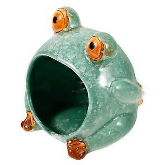 Ceramic Hamster Nest Cooling House for Small Pets Light Green