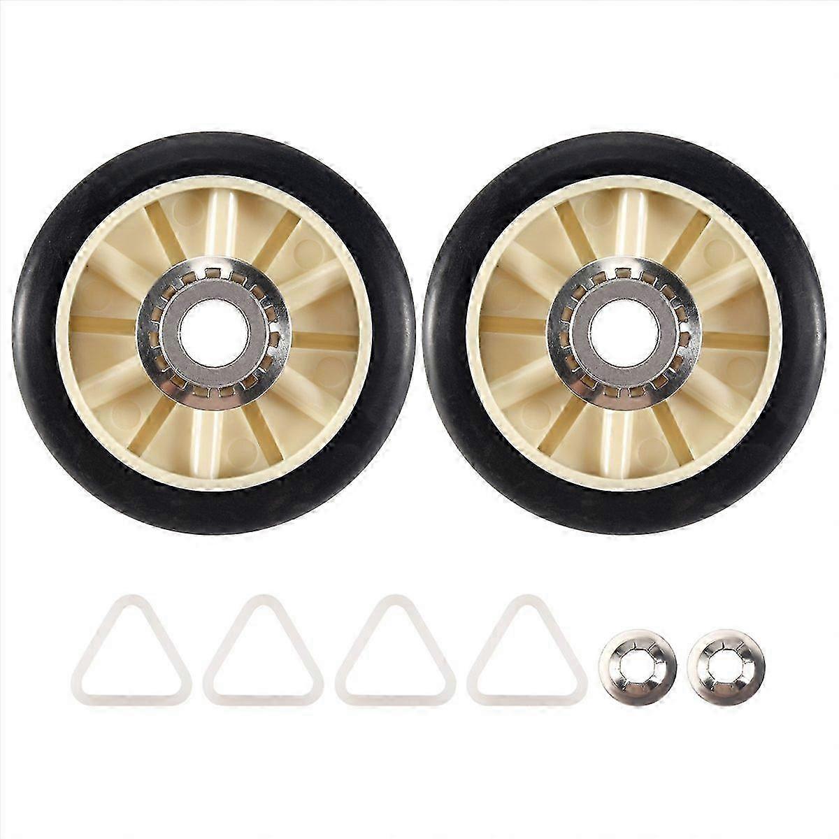 2PCS 349241T Dryer D Roller Kit compatible with