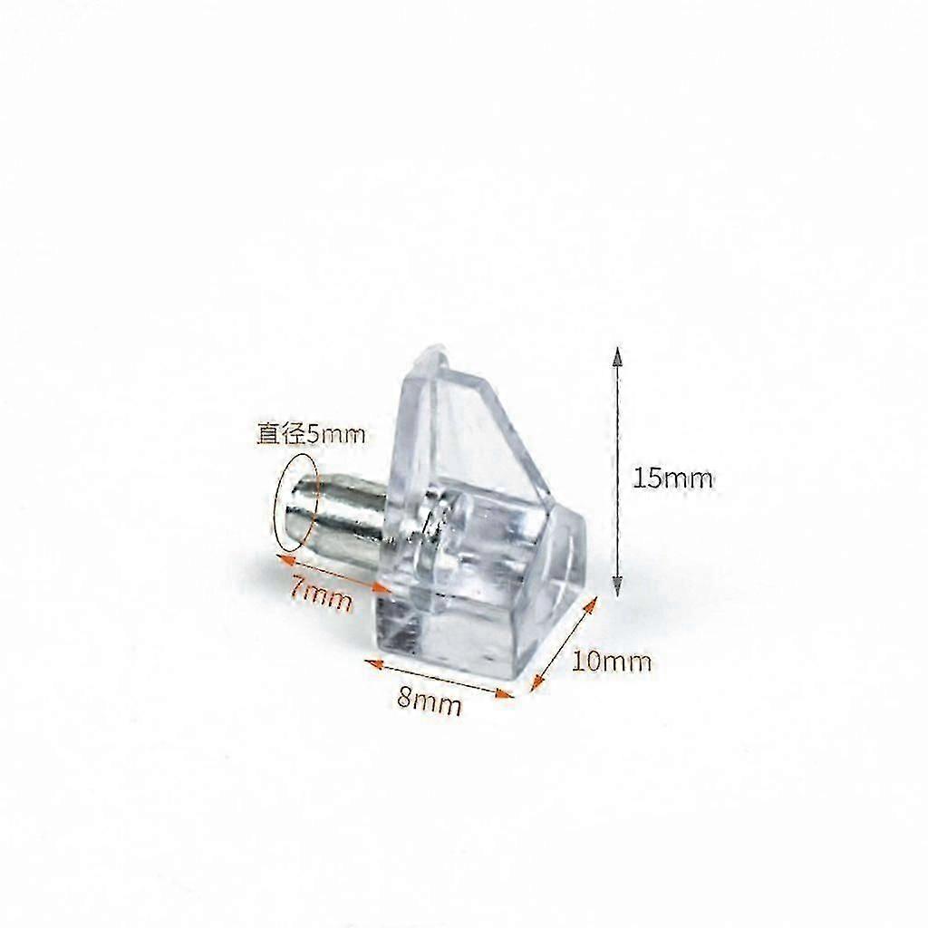 5mm Shelf Support Peg Clear Plastic 5mm (40 Pcs)