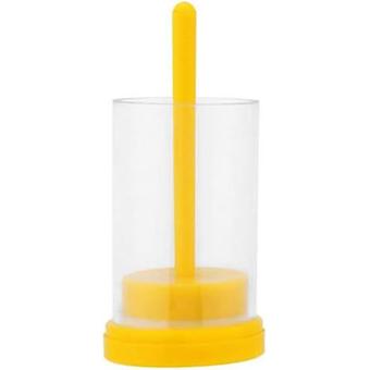 7x4,4 cm dronning bi mærkning kit - 1 stk dronning bi markør mærkning bur flaske og blødt stempel biavlsudstyr biavler værktøj