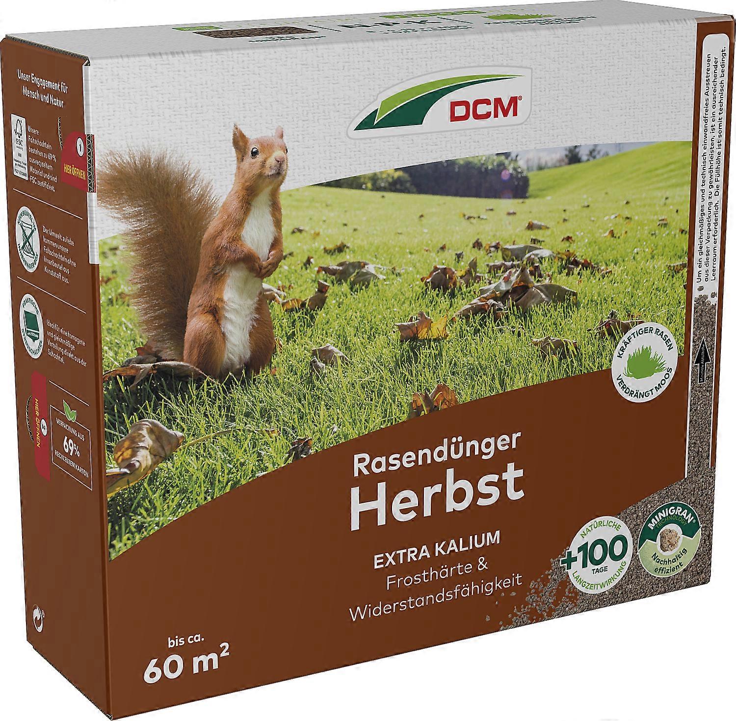 DCM Græsgødning Efterår, Minigran Technology, 3 kg