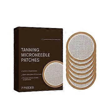 Skin-Friendly Breathable Self-Tanning Patch Creates Even Natural Tan Without Sun Exposure, Attached On Arms And Legs At Home Before Outdoor Activities