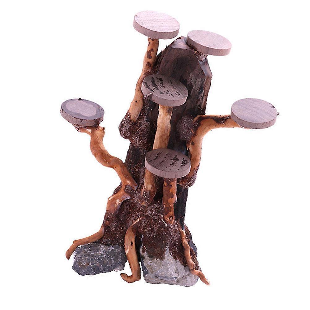 Simulation Tree Decor Fish Tank Adornment for 2Pcs Set