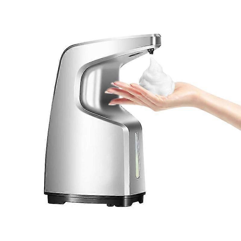 Infrared Automatic Foam Soap Dispenser Metallic Silver1pcssilver